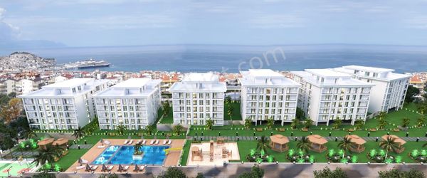 Kuşadası Ege Mahallesinde Full Deniz Manzaralı Satılık Daire
