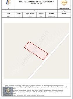 Aşıkpaşa Mah. 775.m2.neşet Ertaş Güzel Sanatlar Lisesine Yakın