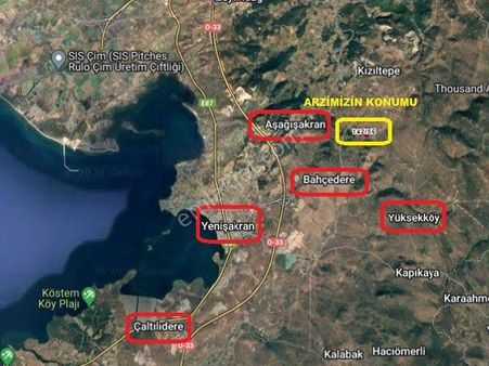 Bülent Ateşci'den Bergama Örlemiş 47.108,25 M2 Tarla