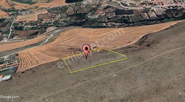 Güvenay - Çorum Eskiekin Şehir Manzaralı Satılık 4,5 Dönüm Tarla