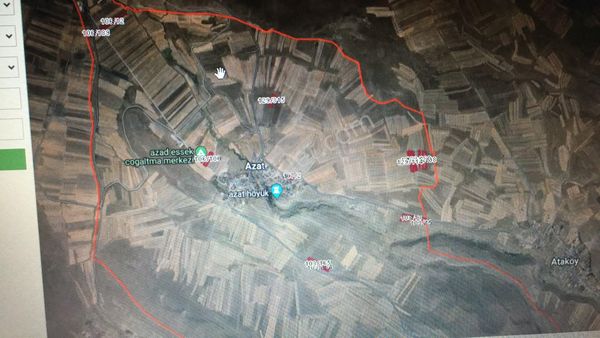 ✅✅mb Emlaktan Karacaören Ve Azat Köyü Arasında Toplamda 12 Adet Tarla Satılıktır✅✅