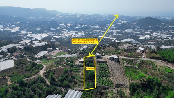 Satılık 1557 M2 Tarla, Deniz Manzaralı