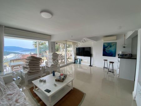 Fiyatı Düştü!!! Bodrum Adabükü Doktorlar Da Deniz Manzaralı Dublex