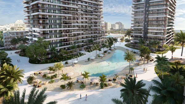 Kktc Kuzey Kıbrıs İskele Bölgesi Grand Sapphıre Blu & Casıno Yatırımlık Döviz Kira Getirili