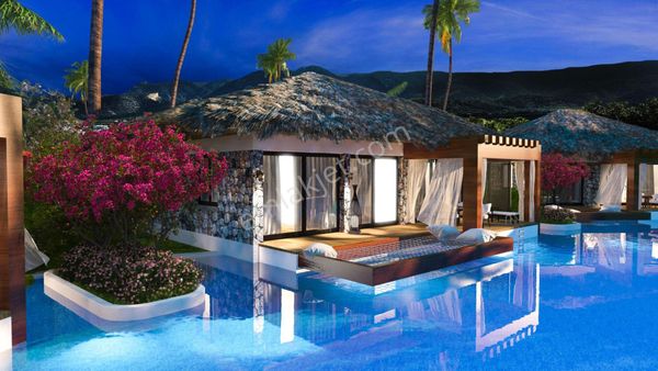 Kktc Kuzey Kıbrıs Maldıves Homes 2+1 Yarıtımlık Döviz Getirili Villa