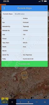 Korkuteli Taşkesiği Yaylasında İmarlı 500.metrekare Arsa