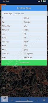 Balıkesir Dursunbeyde Yatırımlık 590m2 Yerleşime Yakın Arazi