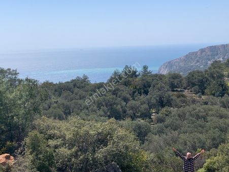 Kaş/gelemiş Yalı Mevkii - Full Deniz Manzaralı Tarla...