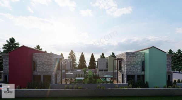 Monami İnşattan Urla Bademlerde Havuzlu Tam Müstakil Taş Villa