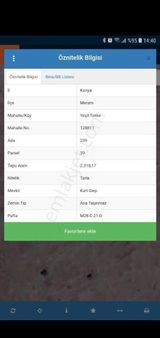 Meram Yeşiltekke De 2318 Mt Müstakil Tarla