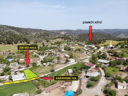 Çanakkale Ezine Çamköy Köyünde Satılık İmarlı Arsa