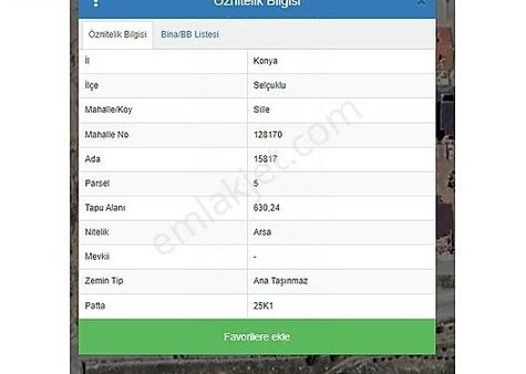 Kelebekler Vadisi Yakınında Villa Arsası