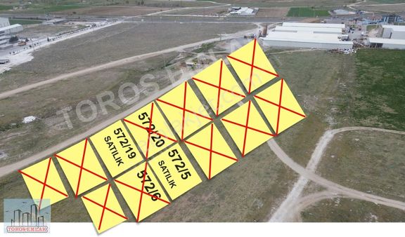 Toros Emlak'tan Aktaş 1200 M2 Satılık Ticari Arsa