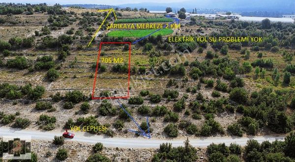 Erdemli Sarıkaya Satılık 705 M2 Arsa