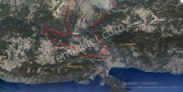 Müjgan Emlaktan Menteşe Zeytinköyde Satılık 14950 M2 Tarla