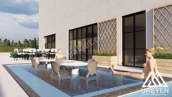 Manavgat Ilıca'da Havuzlu, Lüx 1+1 Daire !!!!