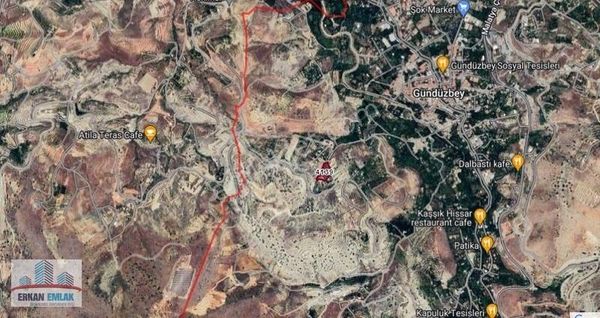 Erkan Emlaktan Gündüzbeyde Manzaralı Satılık 4780 M2 Arsa