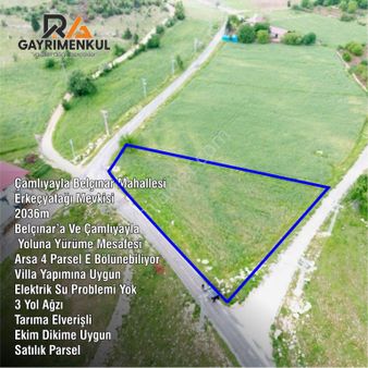 Ra Gayrmenkul Çamlıyayla Belçınar Satılık Arsa