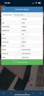 Merkezde İmarlı Arsa