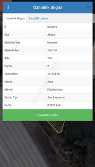 Remax Ay Hüseyin Kubilay Satıyor Sanayi İmarlı Arsa Sakarya