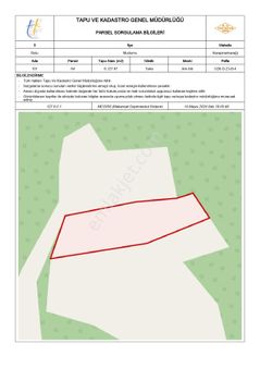 Mudurnu Karapınarkavağı Köyünde Yatırımlık Fırsat Tarla