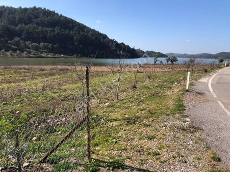 148-asfalt Yola Cepheli Baraj Suyu Kenarında Arazi