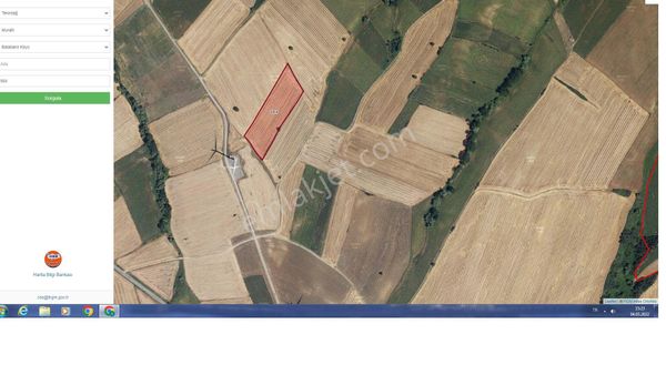 Tekirdağ Muratlı Rota Emlak Balabanlı Mah Satılık Uygun Tarla