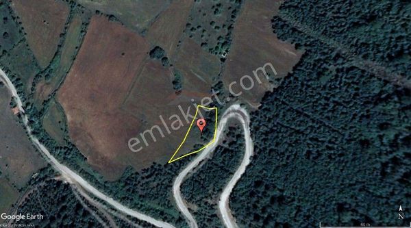 Güvenay - Çorum Evciortakışla Köyünde 1,890 M² Tarla