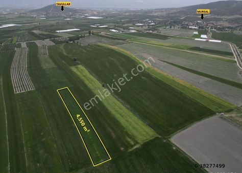 Elmalı Mursal Mah.uygun Fiyatlı 4.550 M² Yatırım Fırsatı Tarla Satılıktır