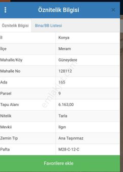 Güneydere De Satılık Tarla