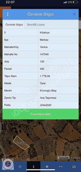 Kütahya Da Yenice Köyünde Satılık Tatla