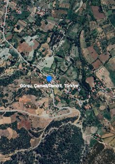 Denizli Çameli Gürsu'da Tapulu 1631.65m².yerleşim Yerine 200m Uzaklıkta Satılık Tarla
