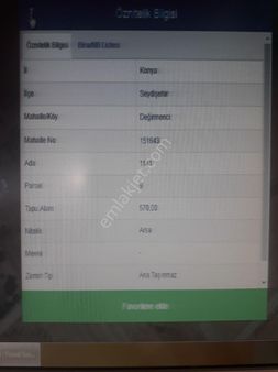 Konya Seydişehir Değirmenci Mahallesinde Satılık Arsa