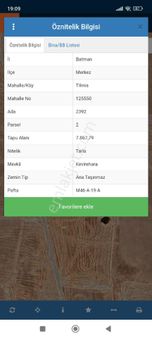 Akan Emlak Batman Merkez Teyyaş Arkası Parçası Küçük Hissedarı Az Fiyatı Uygun Yatırımlık Tarla