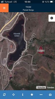 Toprak Emlaktan Ankara Keçiören Kösrelik Mahallesinde 612m2 Satılık Arsa