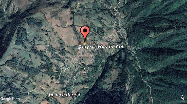 Samsun Alaçam Demircideresinde 909 M² Satılık Tarla