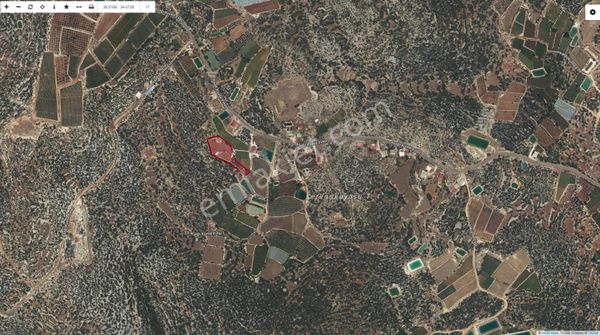 Hüseyinler De Satılık Deniz Manzaralı Tarla