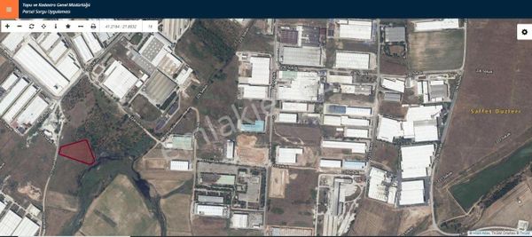 Velimeşe Osb'de Satılık 10.890 M² Sanayi Arsası