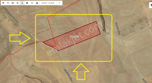 Gölbaşı Çimşit De 25dönüm Tek Tapu Tarla Karadeniz Emlaktan