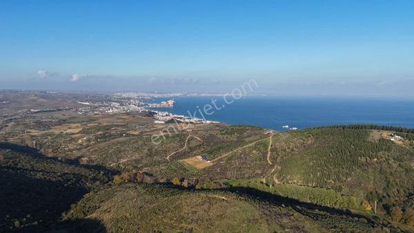 Kutal Emlak'tan Kumbağ'da Çift Cephe Deniz Manzaralı 7 Dönüm Tarla (2 Parsel)!