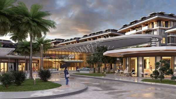 Alanya Oba Da Vatandaşlığa Uygun Lüks 1+1 Daireler