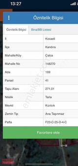 Resmi Yollu Çevreye Hakim Arsa