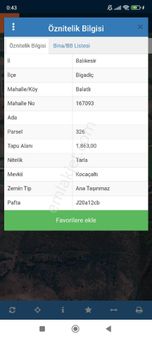 Relax Tr Gayrimenkul Balıkesir Bigadiç Balatlı Köyü Satılık Tarla