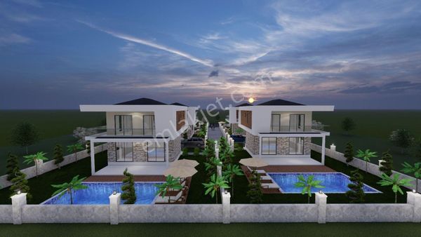Çamyuva Mahallesinde Villa 135m Müstakil Havuzlu, Otoparklı