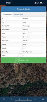 Tuğram Dan Zeminden Deniz Manzaralı Satılık Villa Parseli