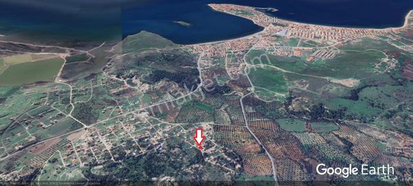 İzmir Dikili Çandarlı'da Villa İmarlı Satılık Arsa
