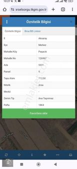 Çağlak Gayrimenkul Den Satılık Arsa