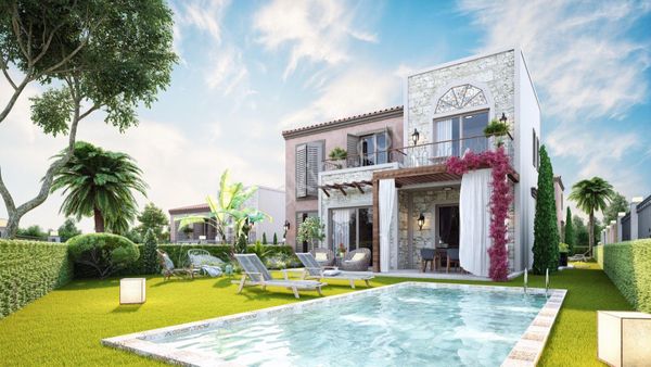 Kuşadası'nda Yeşil Maviyi Bir Arada Yaşayabileceğiniz Villalar