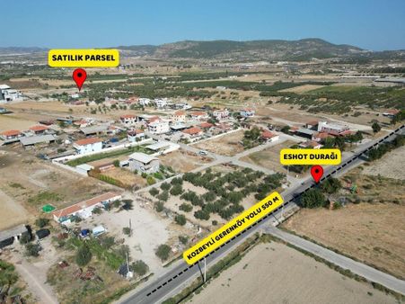 Foça Gerenkötde 1180 Mk Bahçe Acil Satılık