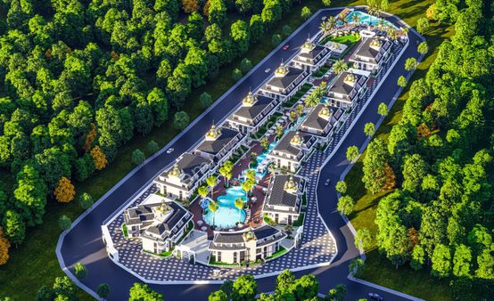 Alanya İncekum 5 Yıldız Otel Konseptinde Bey Class 3+1 Dubleks